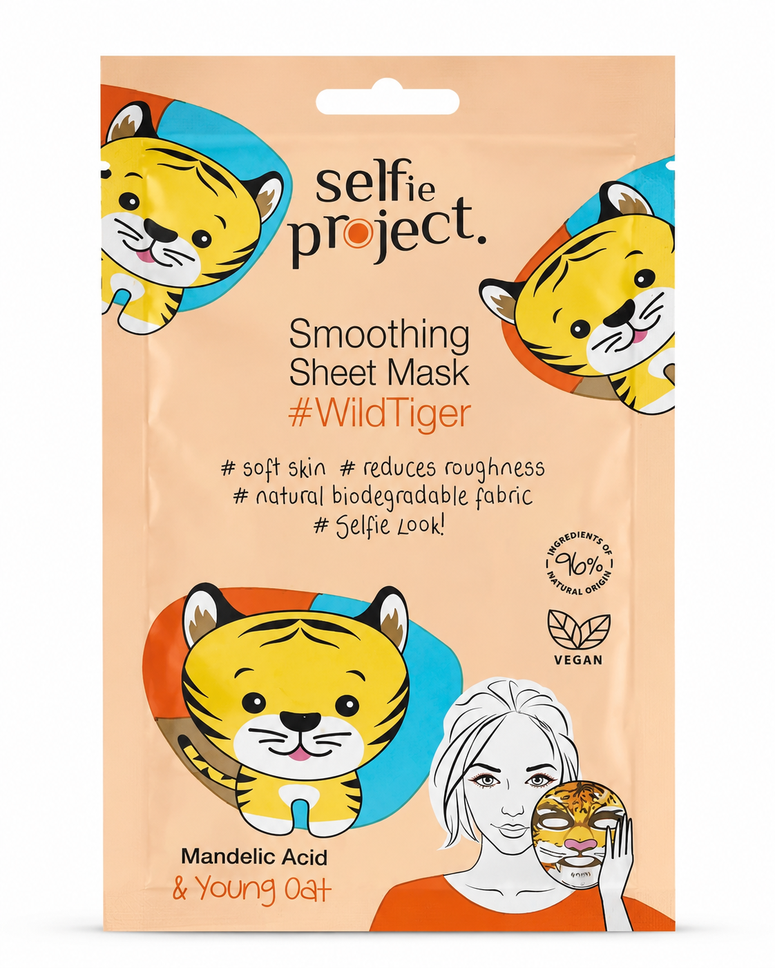 Selfie Project Moisturizing Sheet Mask Wild Tiger