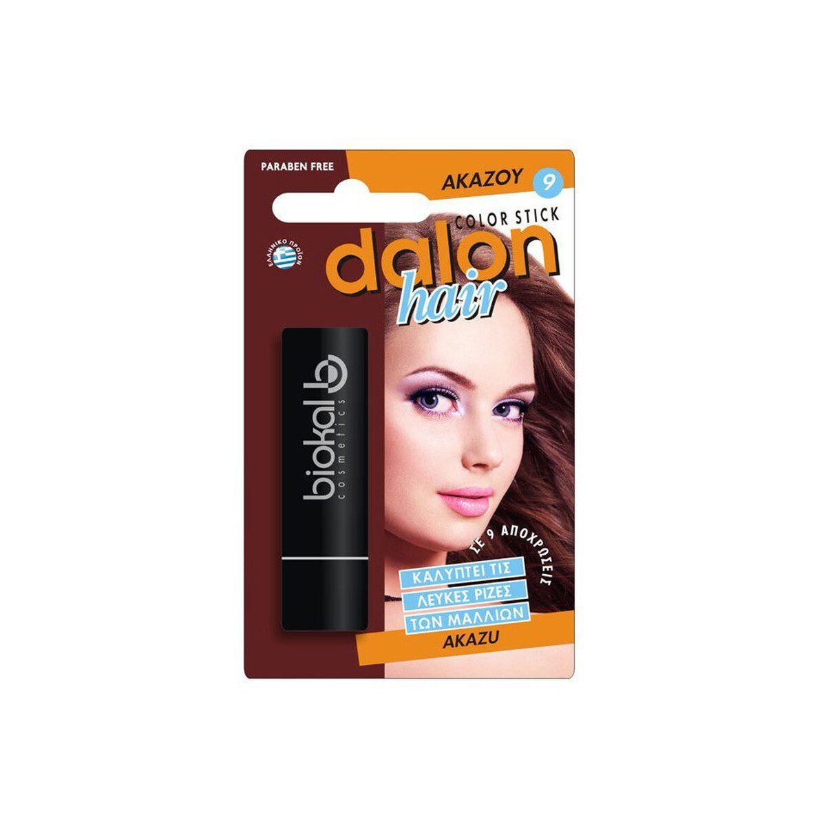 Dalon Color Hair Stick 9 Ακαζού 4.5gr