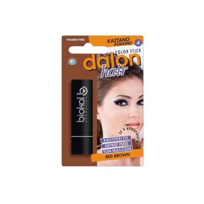 Dalon Color Hair Stick 4 Καστανό Κόκκινο 4.5gr