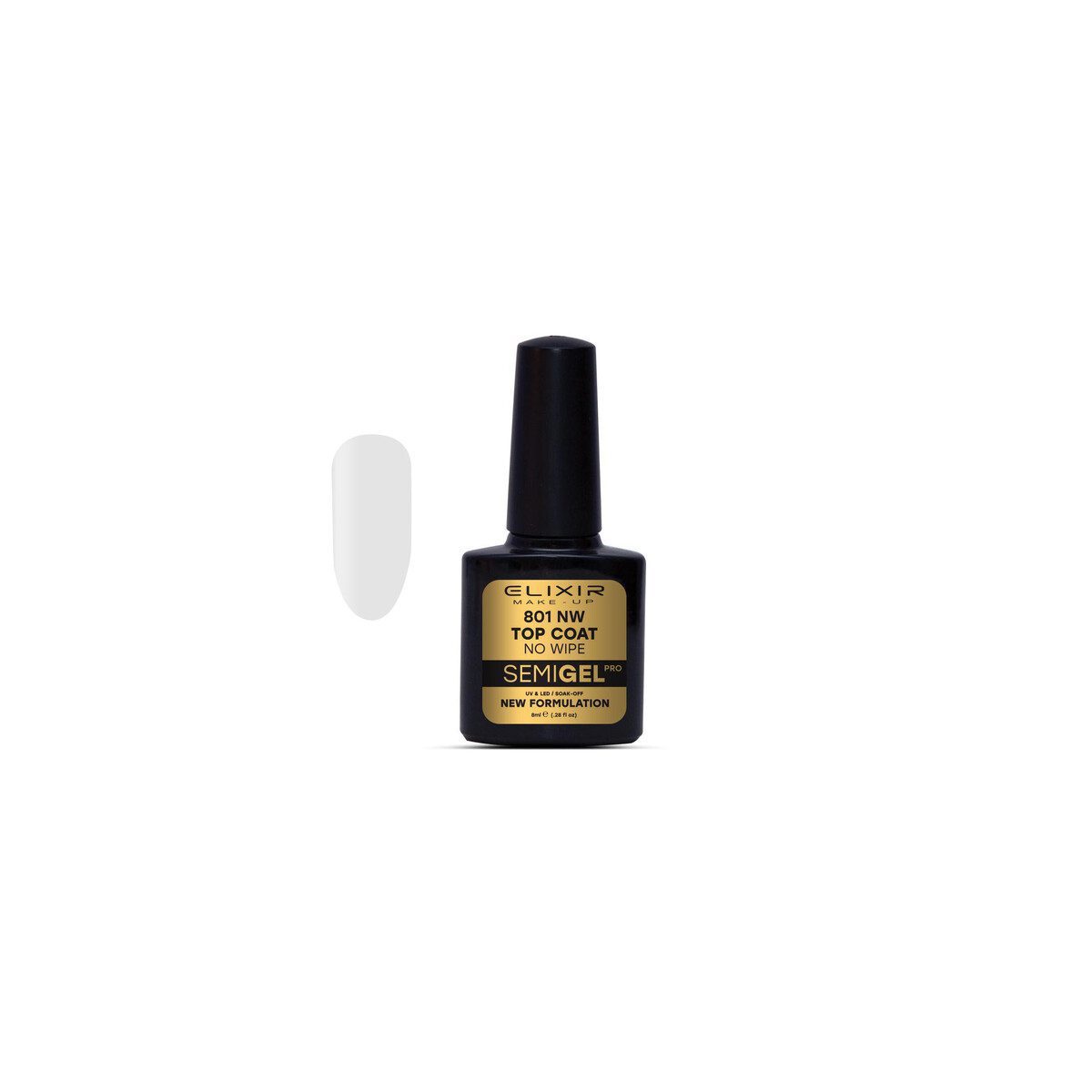 Elixir Make-Up Nail Polish 800 Base Coat - Image 2