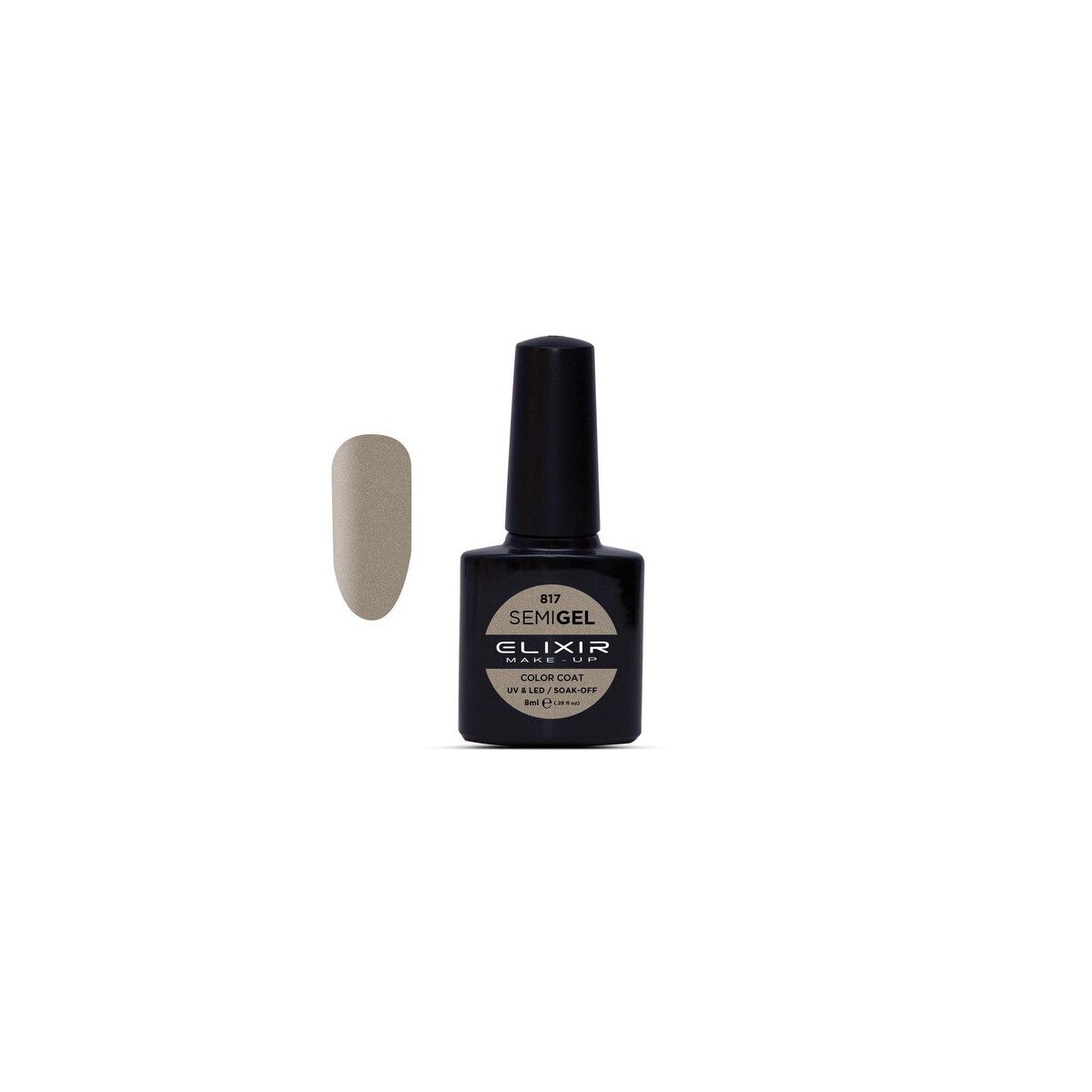 Elixir Make-Up Nail Polish Semigel (Ημιμόνιμο βερνίκι) - Image 8