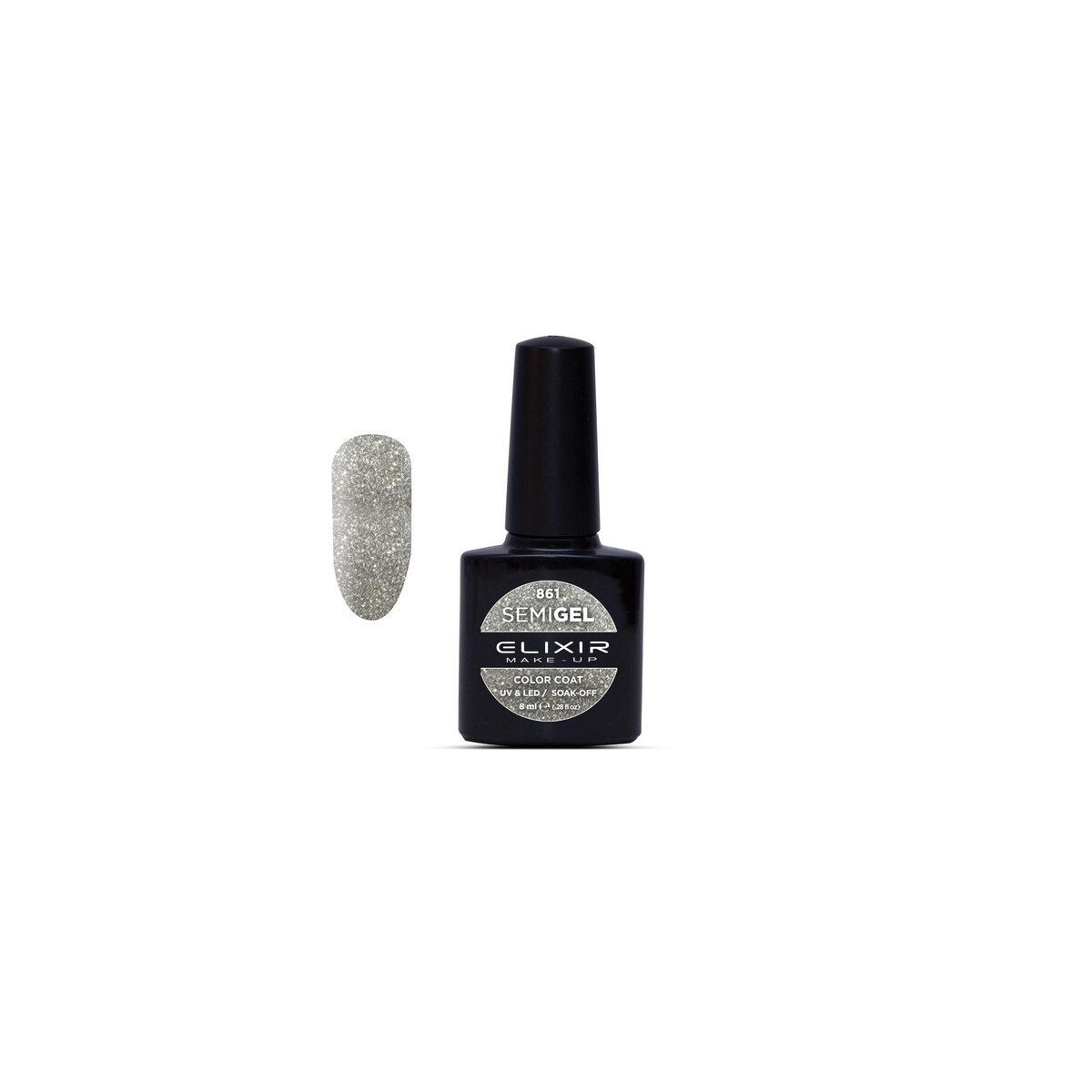 Elixir Make-Up Nail Polish Semigel (Ημιμόνιμο βερνίκι) - Image 16