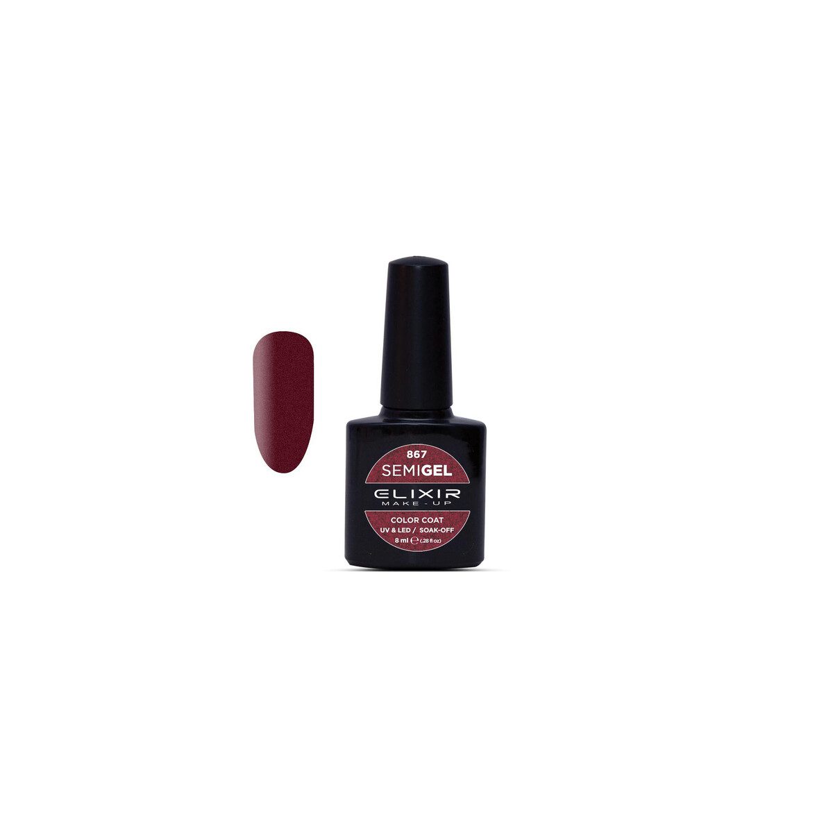 Elixir Make-Up Nail Polish Semigel (Ημιμόνιμο βερνίκι) - Image 19