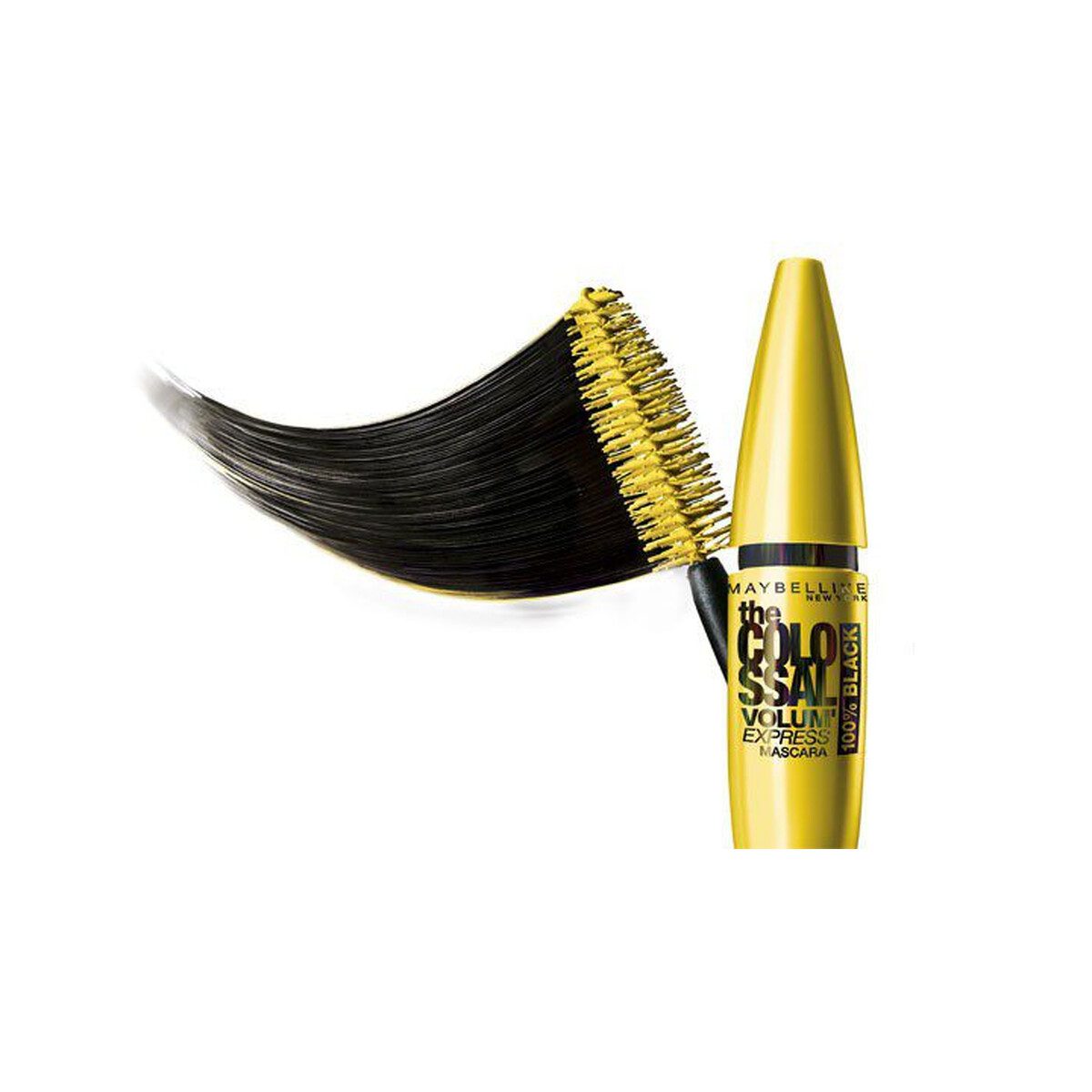 Maybelline Volum'Express The Colossal 100% Black Mascara - Image 2