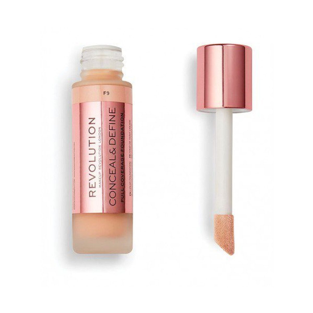 Makeup Revolution Conceal & Define Full Coverage Foundation - Image 9