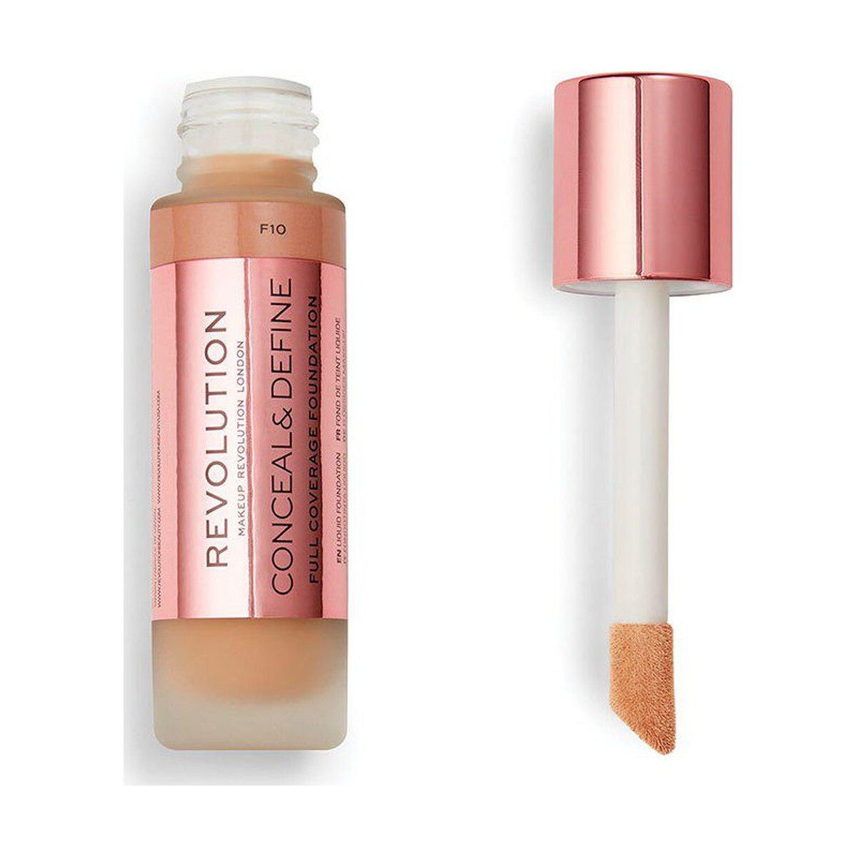 Makeup Revolution Conceal & Define Full Coverage Foundation - Image 10