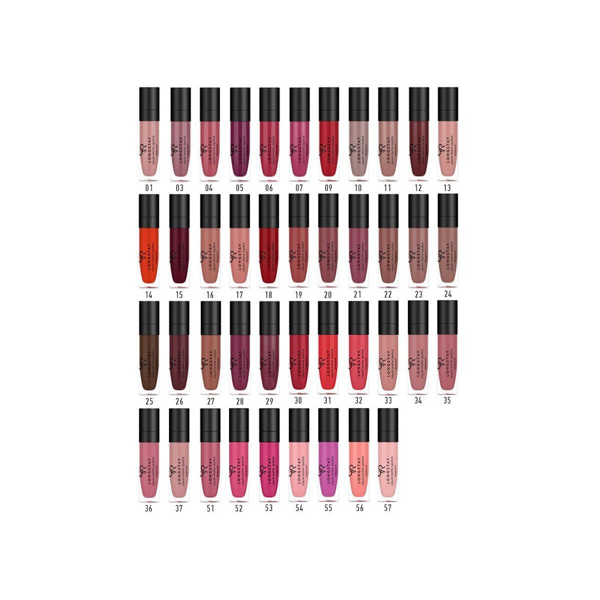 Golden Rose Longstay Liquid Matte Lipstick Kissproof - Lip Gloss - Image 31