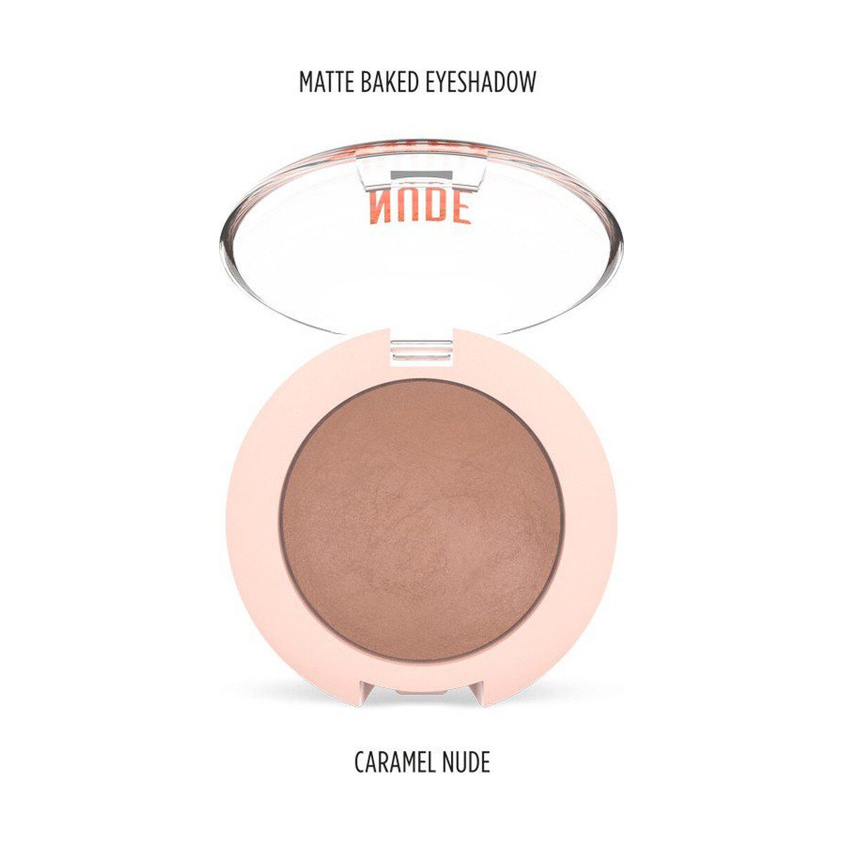Golden Rose Nude Look Matte Baked Eyeshadow Caramel Nude