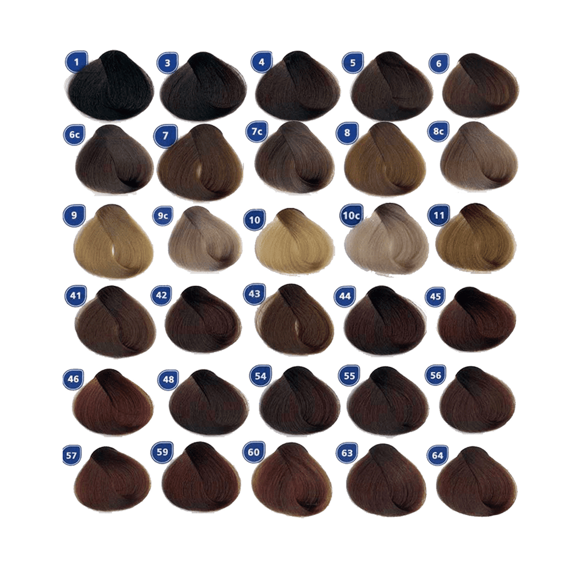 Farcom Hair Color Cream Βαφή Μαλλιών 60ml - Image 2