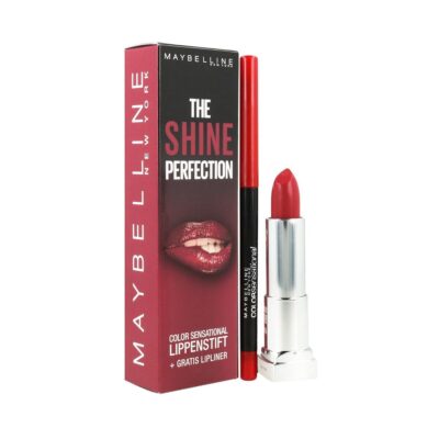Maybelline Η λάμψη της τελειότητας χρώματος Sensational Lip Makeup Set Κραγιόν 540 + Κραγιόν 80