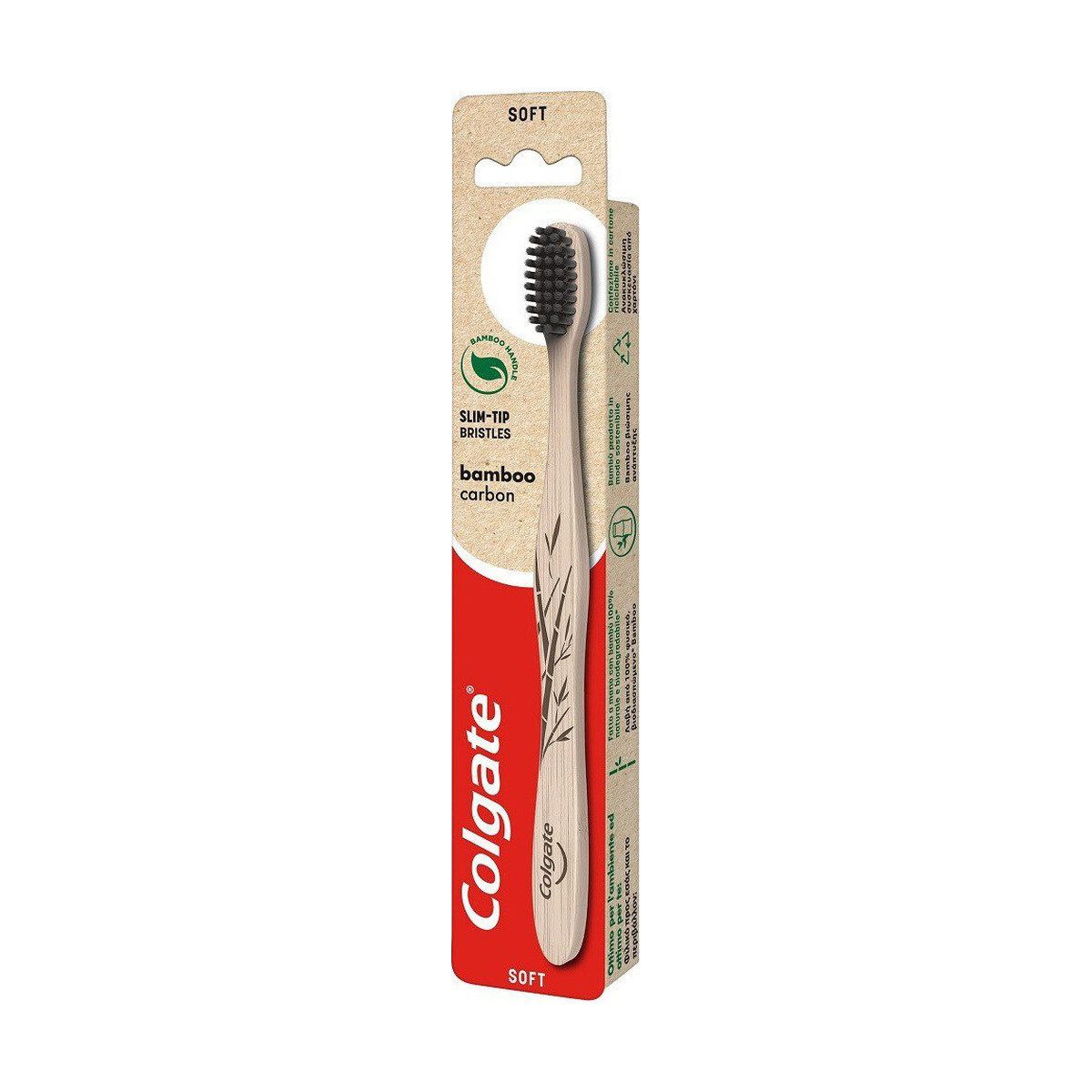 Colgate Bamboo Carbon Soft Μπεζ