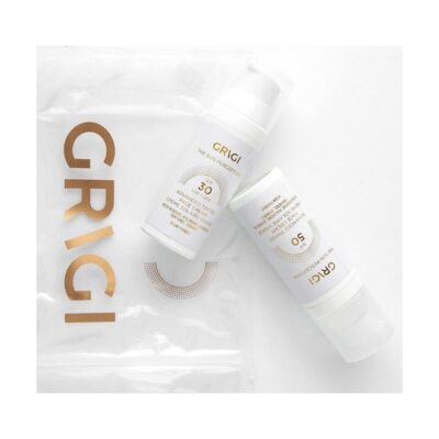 Grigi the sun perception tinded face cream spf 50 50ml + δώρο Grigi the sun perception tinded face cream spf 30ml