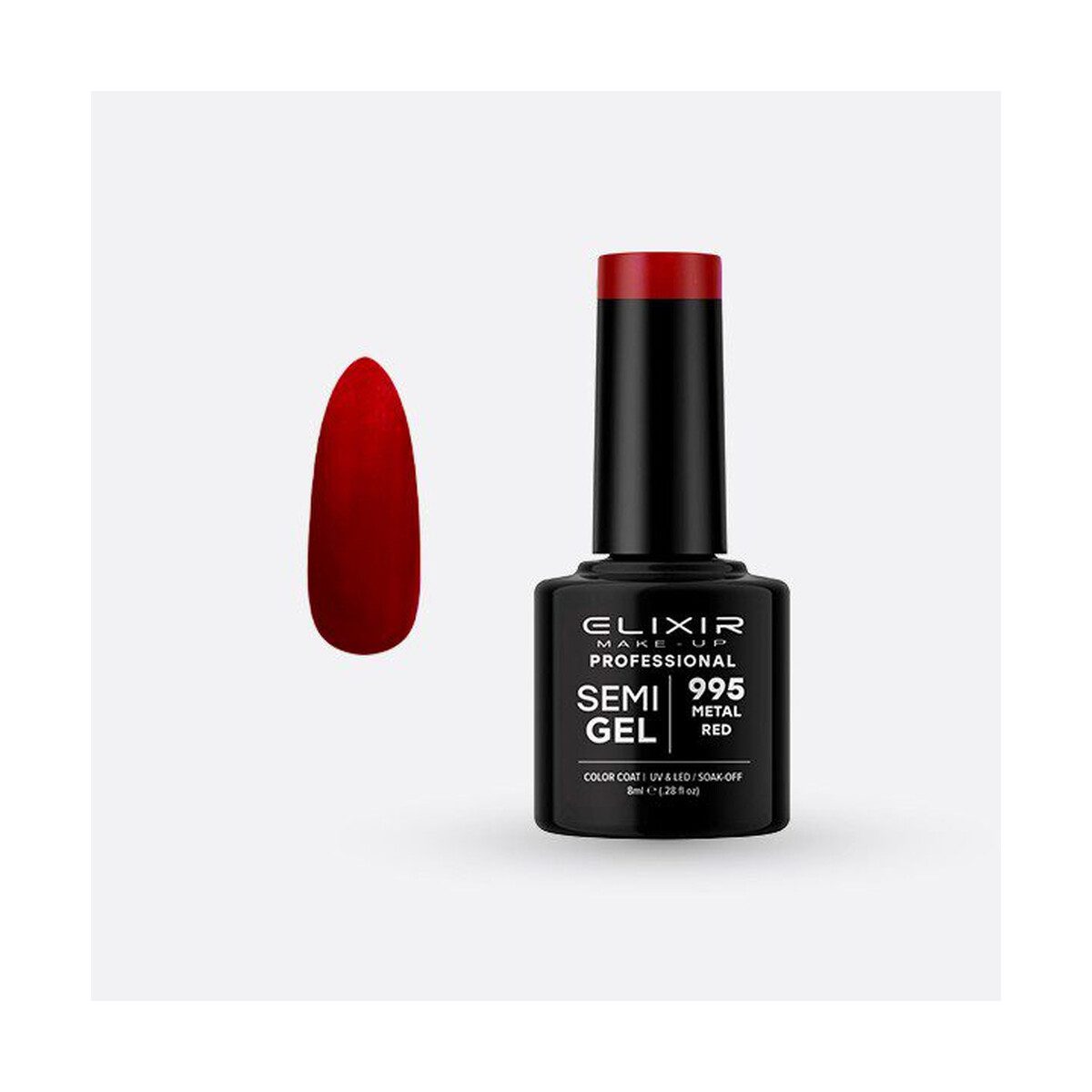 Elixir Make-Up Nail Polish Semigel (Ημιμόνιμο βερνίκι) - Image 86