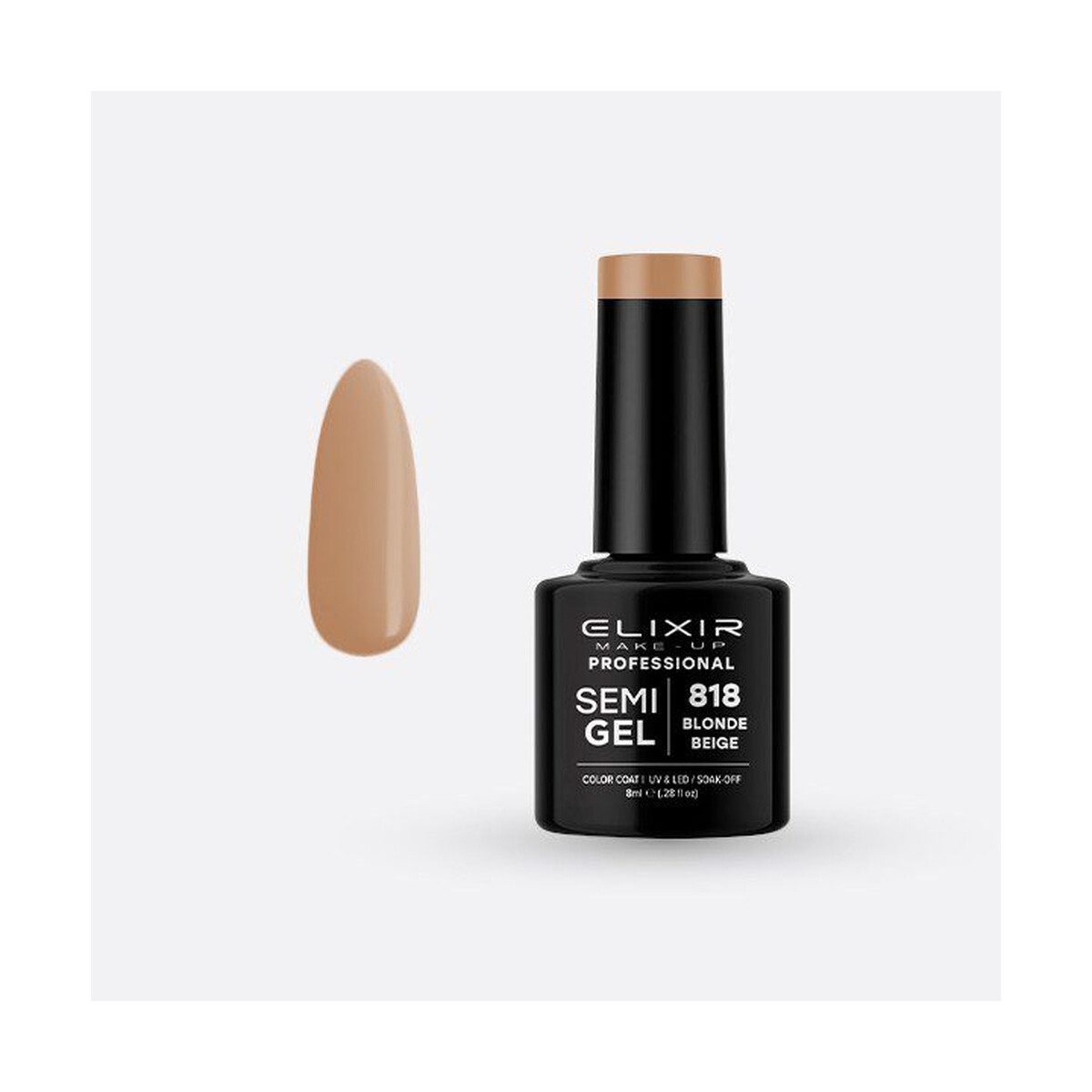 Elixir Make-Up Nail Polish Semigel (Ημιμόνιμο βερνίκι) - Image 92