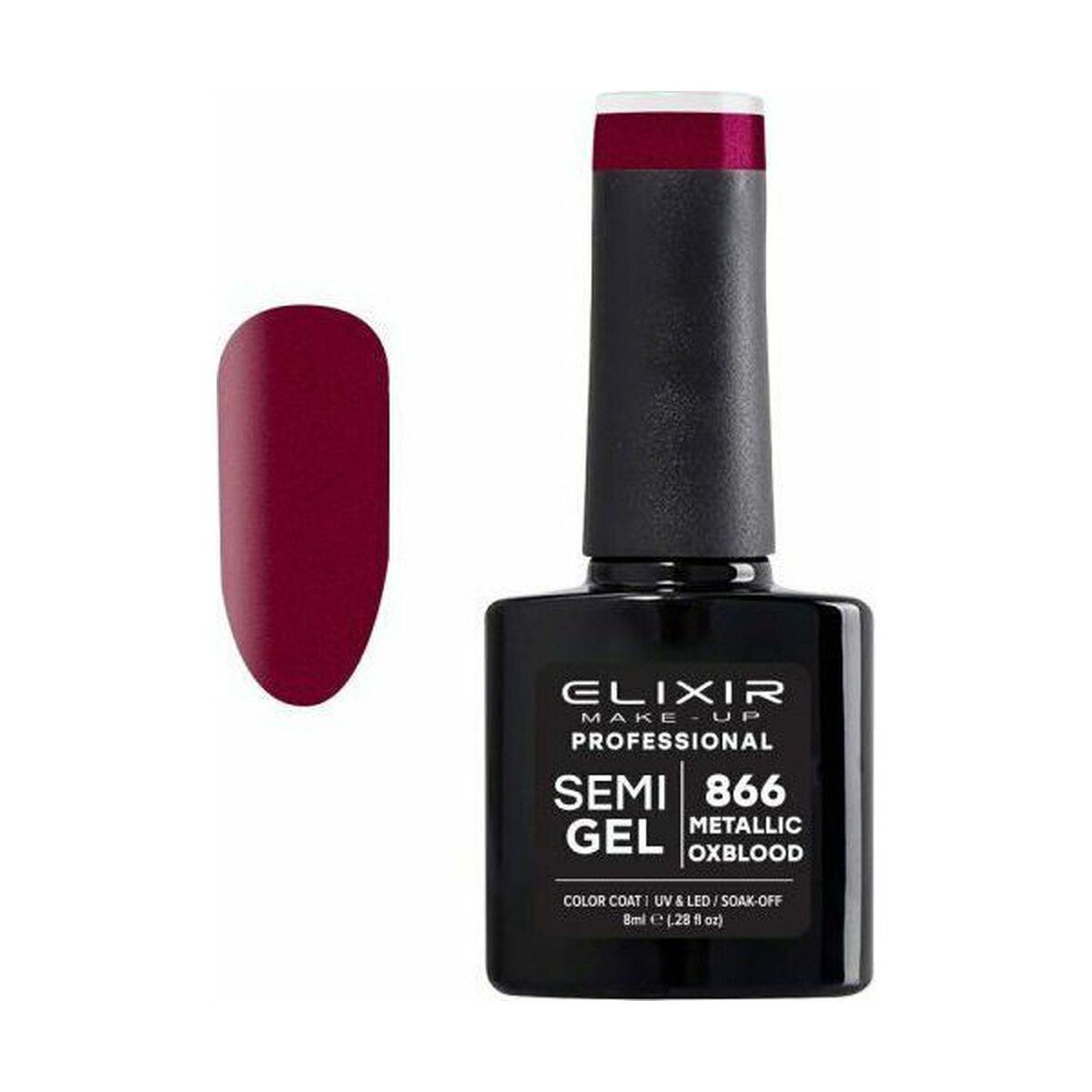 Elixir Make-Up Nail Polish Semigel (Ημιμόνιμο βερνίκι) - Image 100