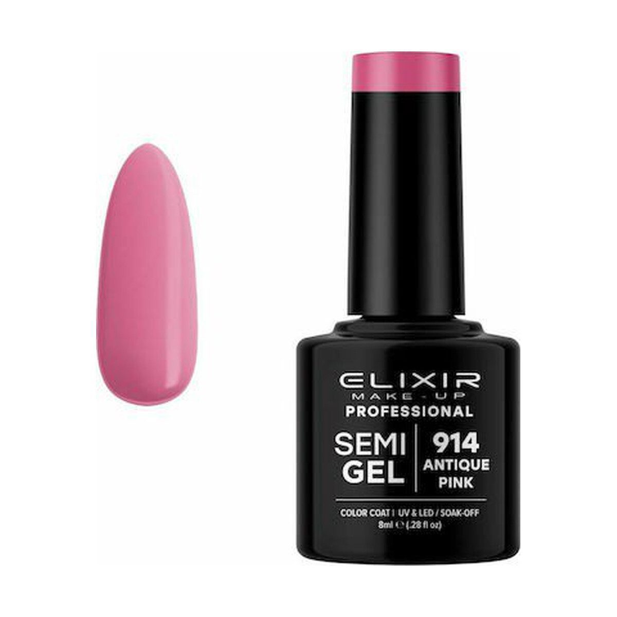 Elixir Make-Up Nail Polish Semigel (Ημιμόνιμο βερνίκι) - Image 105