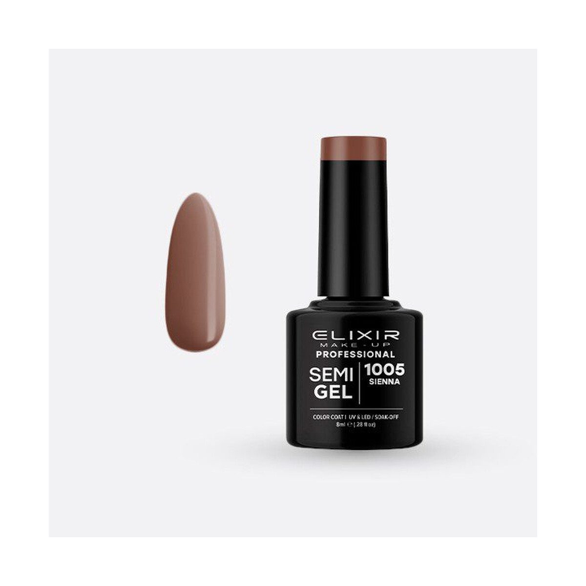 Elixir Make-Up Nail Polish Semigel (Ημιμόνιμο βερνίκι) - Image 107