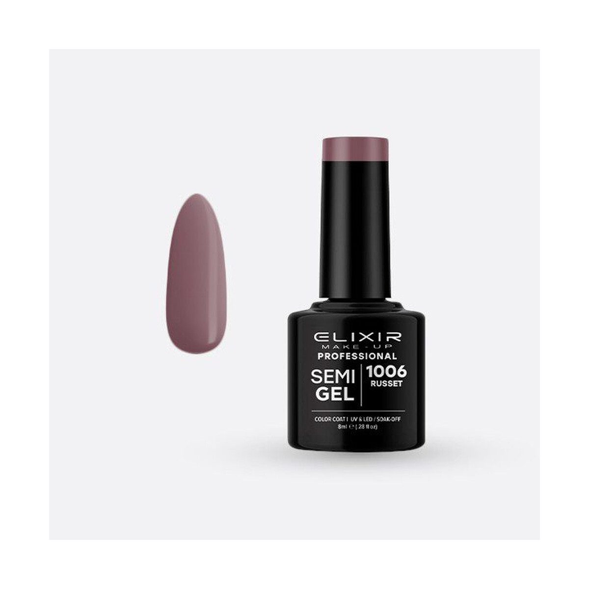 Elixir Make-Up Nail Polish Semigel (Ημιμόνιμο βερνίκι) - Image 108
