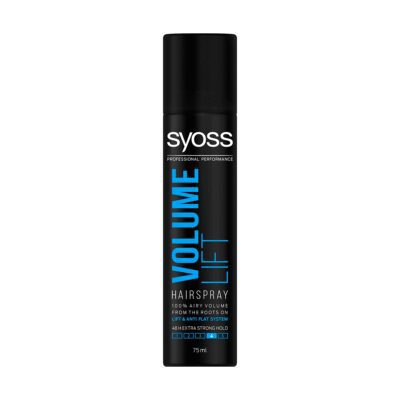 Syoss Hairspray Volume Lift Mini Λακ Μαλλιών για Όγκο, 75ml