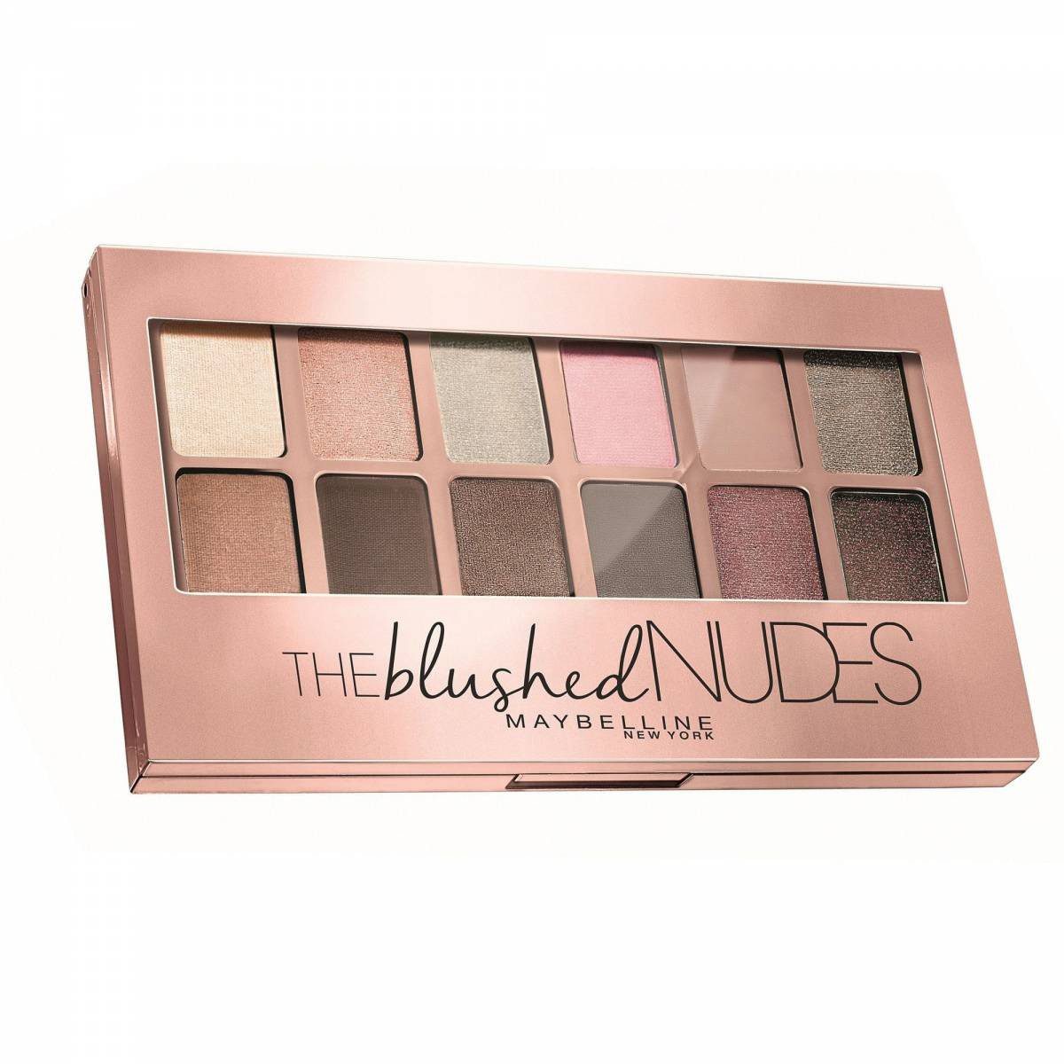 Maybelline Blushed Nudes Eyeshadow Palette, 9.6gr