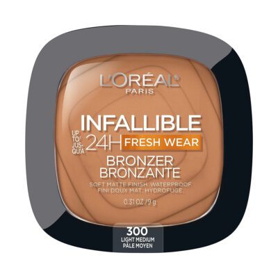 Loréal Paris Infaillible 24H Fresh Wear Matte Bronzer Bronzer 300 Light Medium 9gr