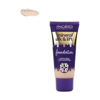Ingrid Cosmetics Mineral Silk& Lift Silky Make-Up Foundaction For Every Type Of Skin Long-Lasting Effect