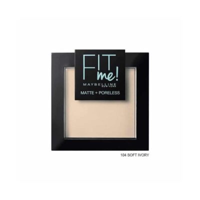 Maybelline Fit Me Matte + Poreless Pressed Powder για Ματ Αποτέλεσμα 9g
