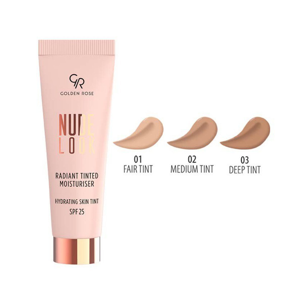 Golden Rose Nude Look Radiant Tinted Moisturiser SPF25