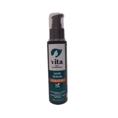 ΟΡΟΣ ΠΡΟΣΤΑΣΙΑΣ ΜΕ ΚΕΡΑΤΙΝΗ ( HAIR SERUM KERATIN) 100ML vita professional