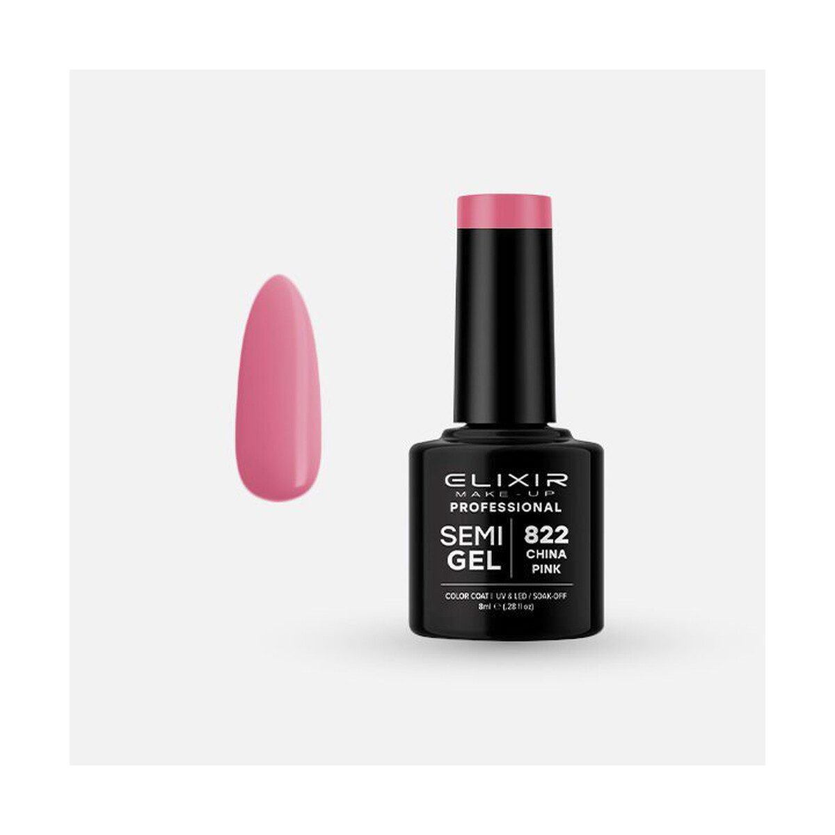 Elixir Make-Up Nail Polish Semigel (Ημιμόνιμο βερνίκι) - Image 123