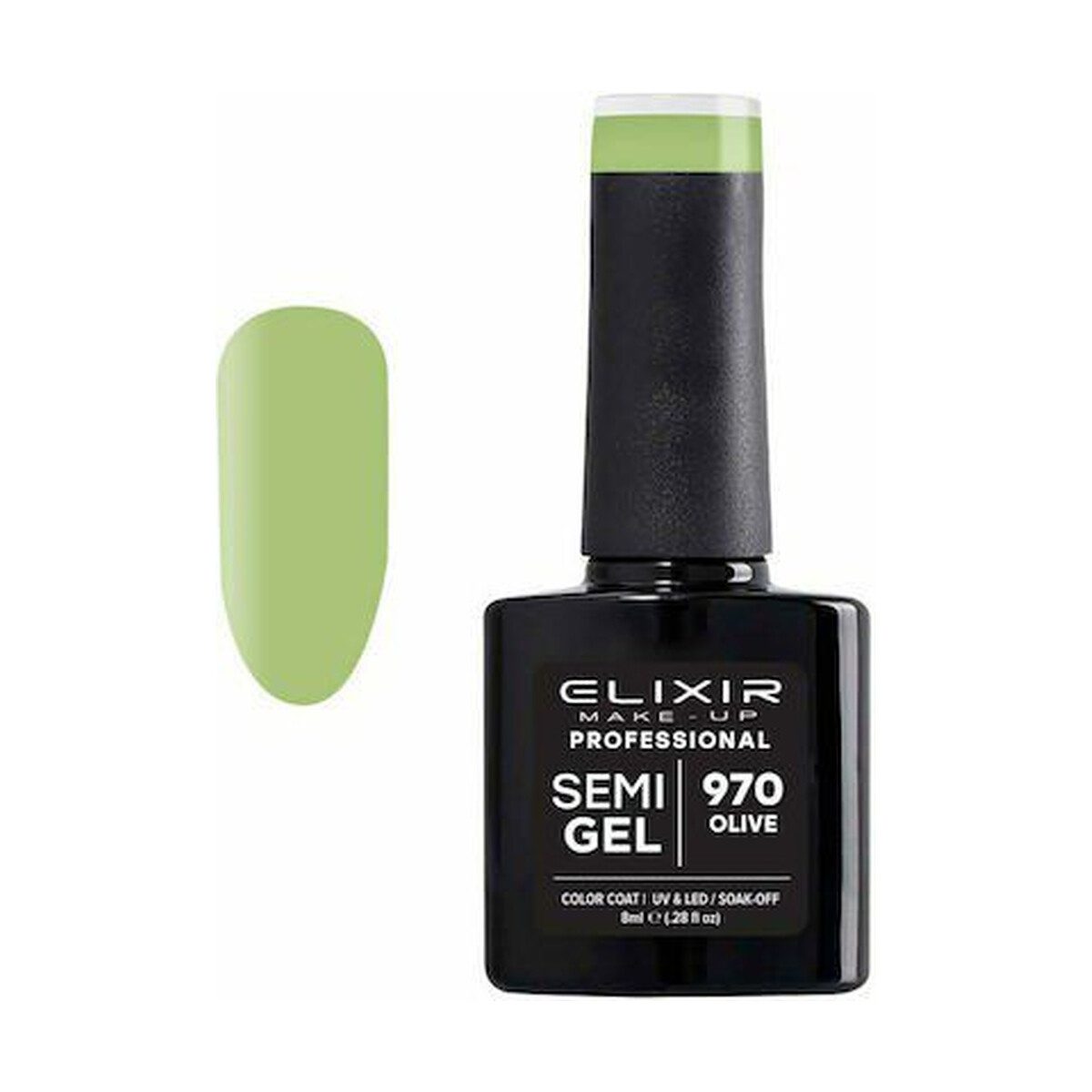 Elixir Make-Up Nail Polish Semigel (Ημιμόνιμο βερνίκι) - Image 127