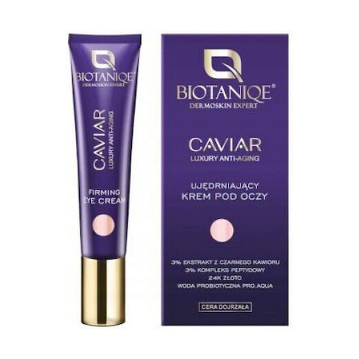 Biotaniqe Αντιγηραντική & Συσφικτική Κρέμα Ματιών κατά των Μαύρων Κύκλων με Χαβιάρι 15ml