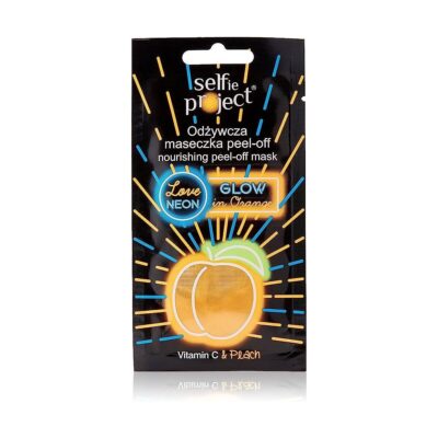 Selfie Project Nourishing Neon Peel-Off Mask GlowInOrange