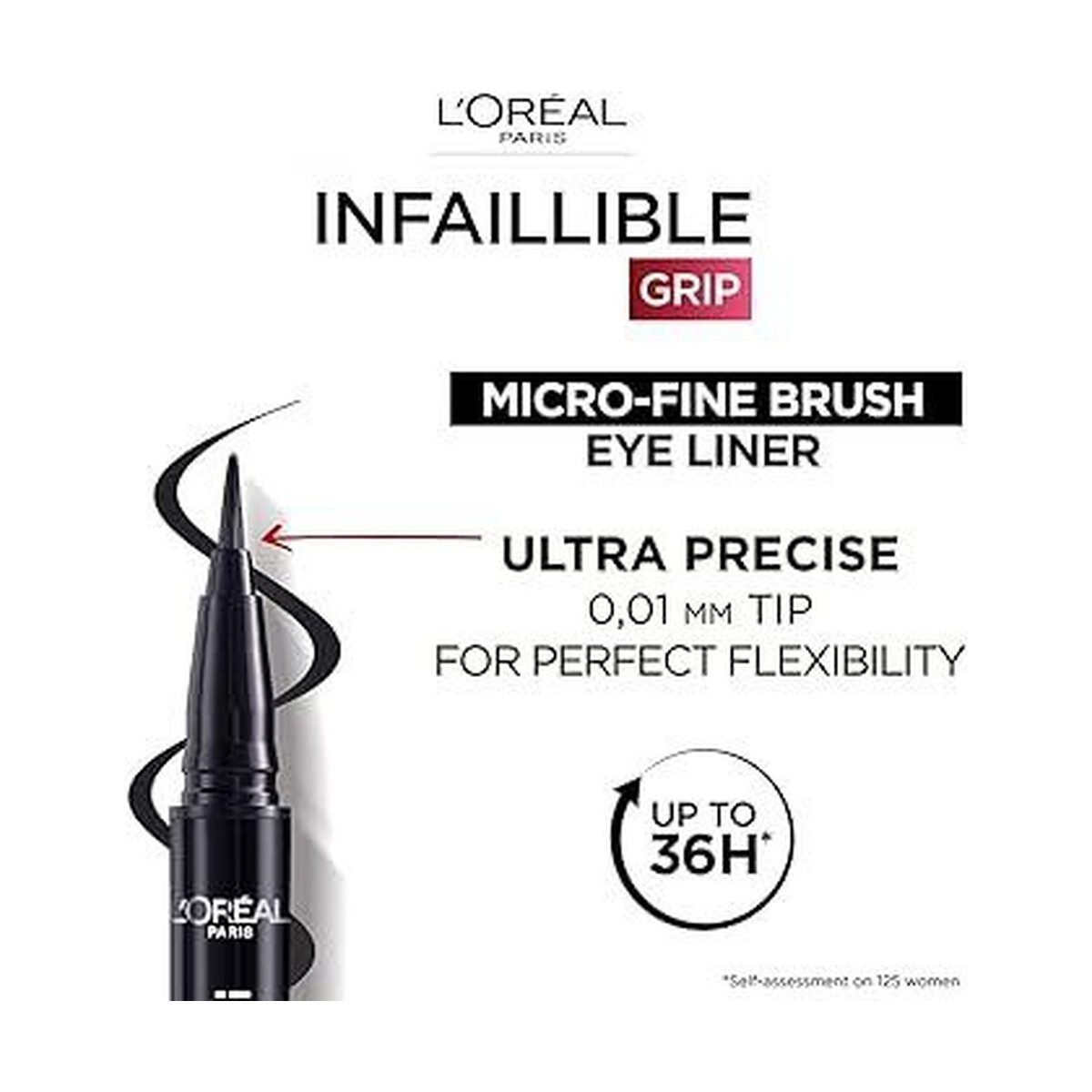 Loreal infallible Micro-Fine Liner 36h - Shade 01 Obsidian - Image 2