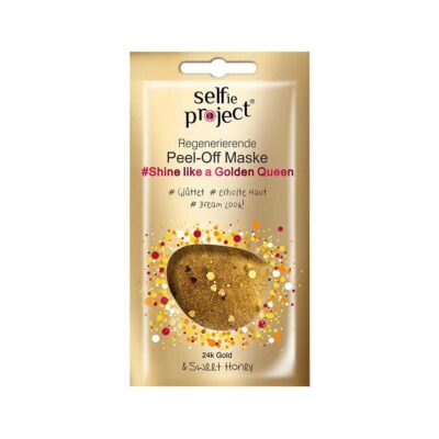 Selfie Project Shine Like a Golden Queen Μάσκα Προσώπου για Ενυδάτωση / Θρέψη / Λάμψη – 12ml