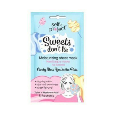 Selfie Project Sweets Don't Lie Μάσκα Προσώπου για Ενυδάτωση / Λάμψη 15ml