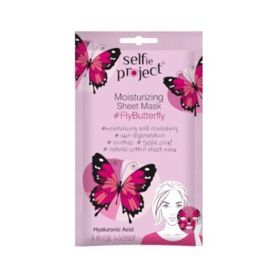 Selfie Project Moisturizing Sheet Mask “Fly Butterfly”