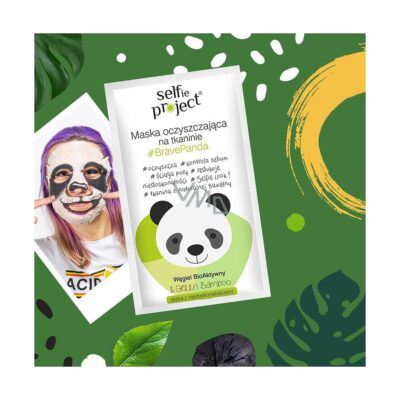 Selfie Project Moisturizing Sheet Mask “Brave Panda