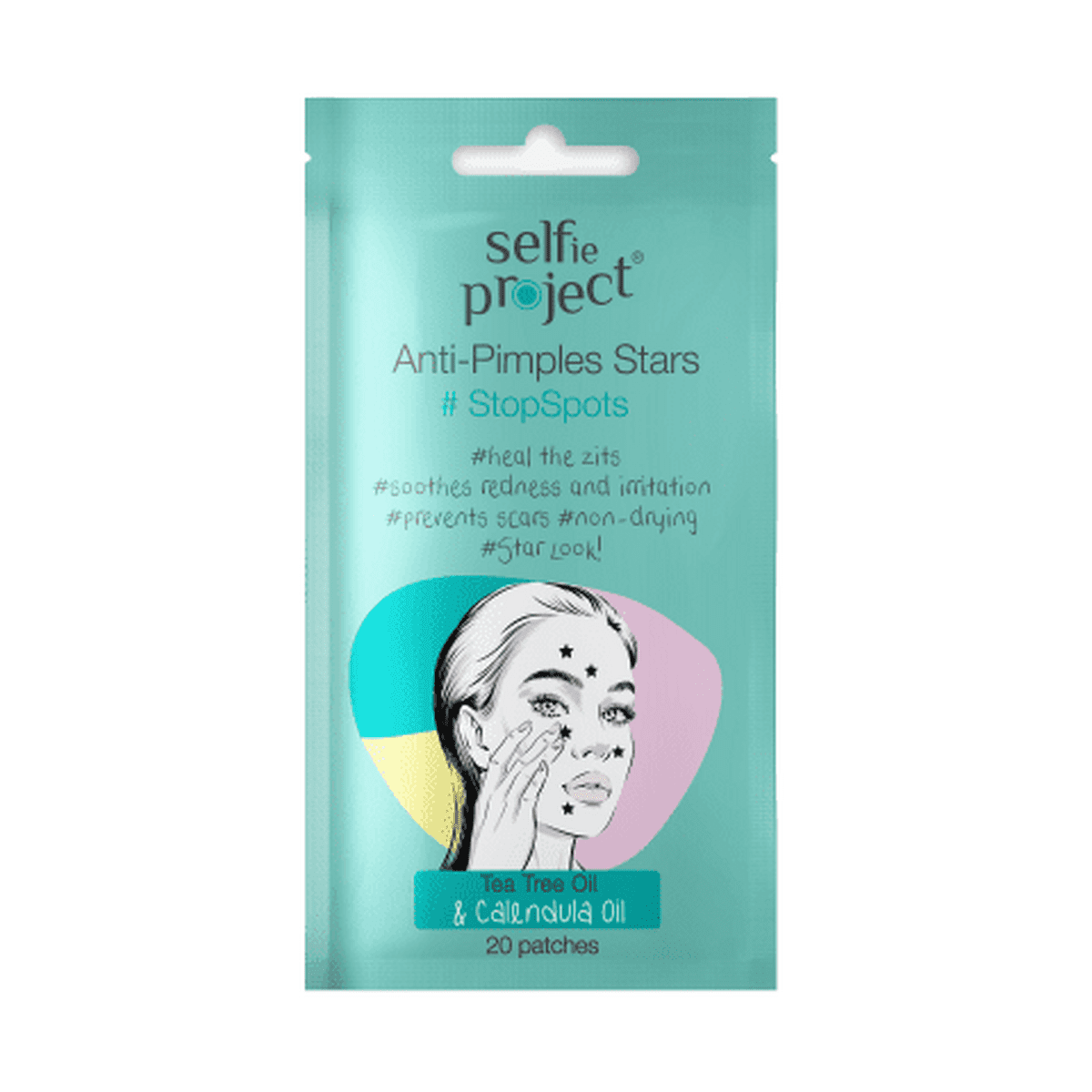 Selfie Project Stop Spots Μάσκα Προσώπου για Επανόρθωση 20τμχ