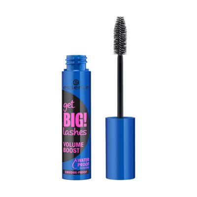 essence get big! lashes volume boost waterproof black mascara