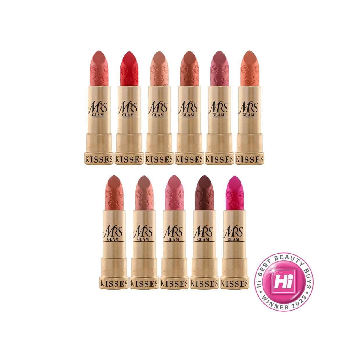 Bperfect Mrs Glam Mrs Kisses Lipstick.