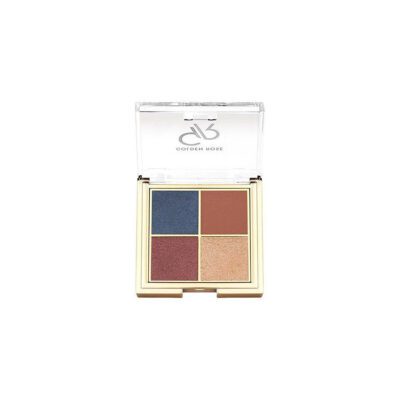 GOLDEN ROSE Quattro Eyeshadow Palette 03 - Blue Charm