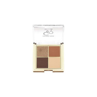 GOLDEN ROSE Quattro Eyeshadow Palette 04 - Coffee Dream