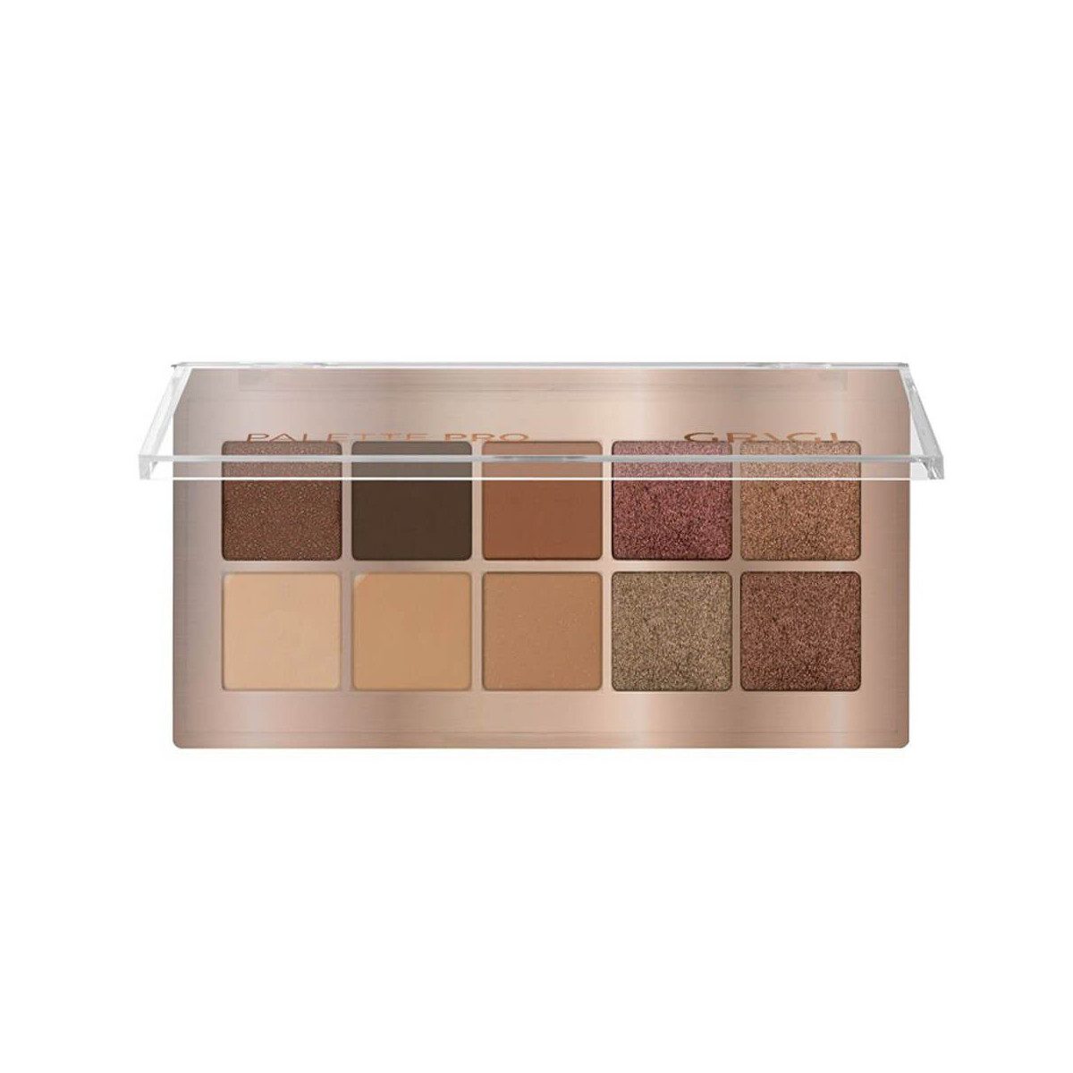 GRIGI PALETTE PRO 10 COLOURS NO 01 THE BEIGE BROWN SMOKEY