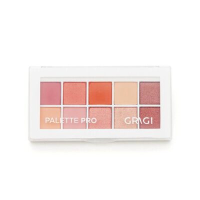 GRIGI PALETTE PRO 10 COLOURS NO 03 THE PINK AND CORAL PARADISE