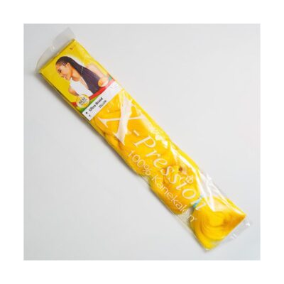 X-Pression Ultra Braid Hair – Yellow 2