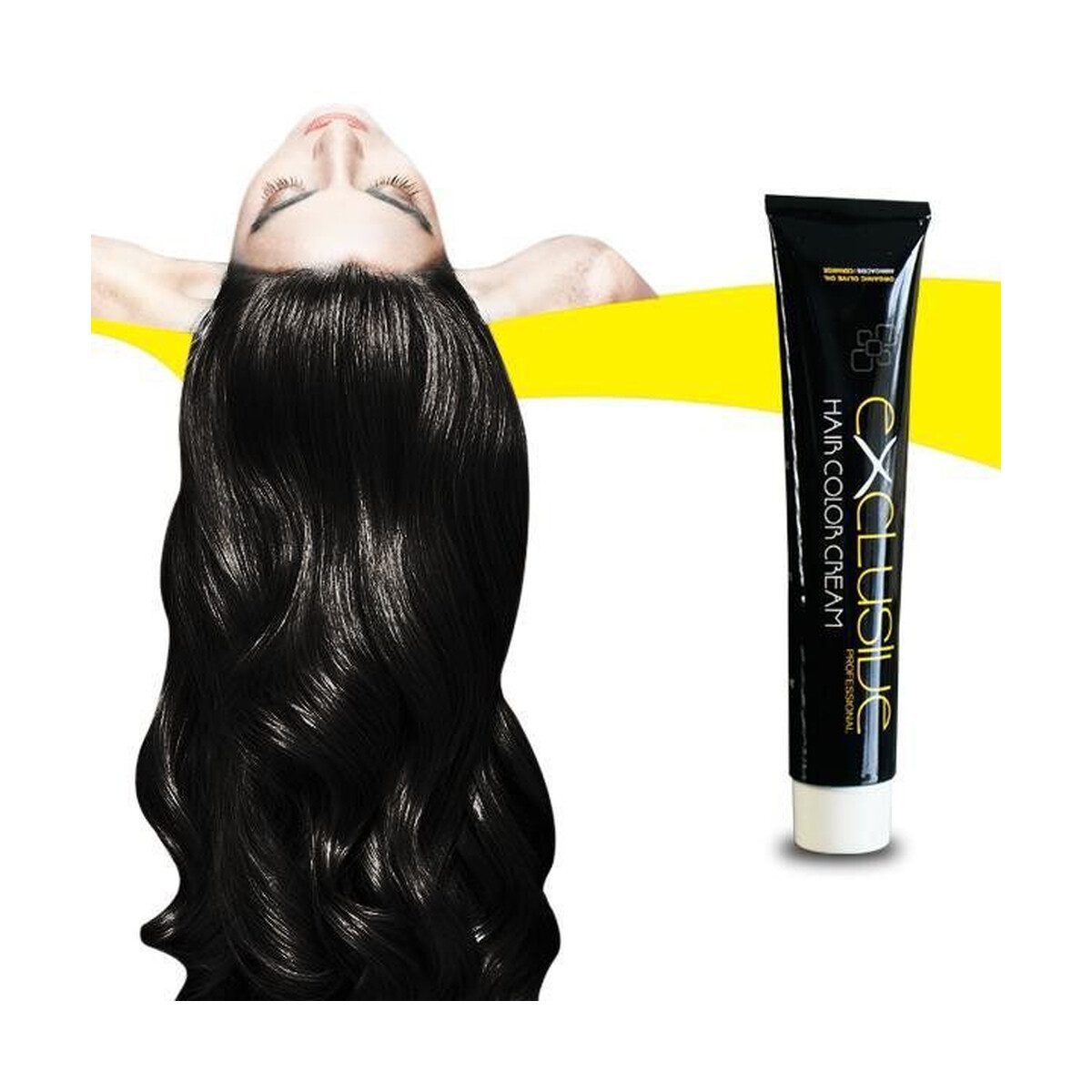 Exclusive Βαφή Μαλλιών της Mediterranean Cosmetics με Βιολογικό Λάδι Ελλιάς σε Σωληνάριο, 100ml - Image 7