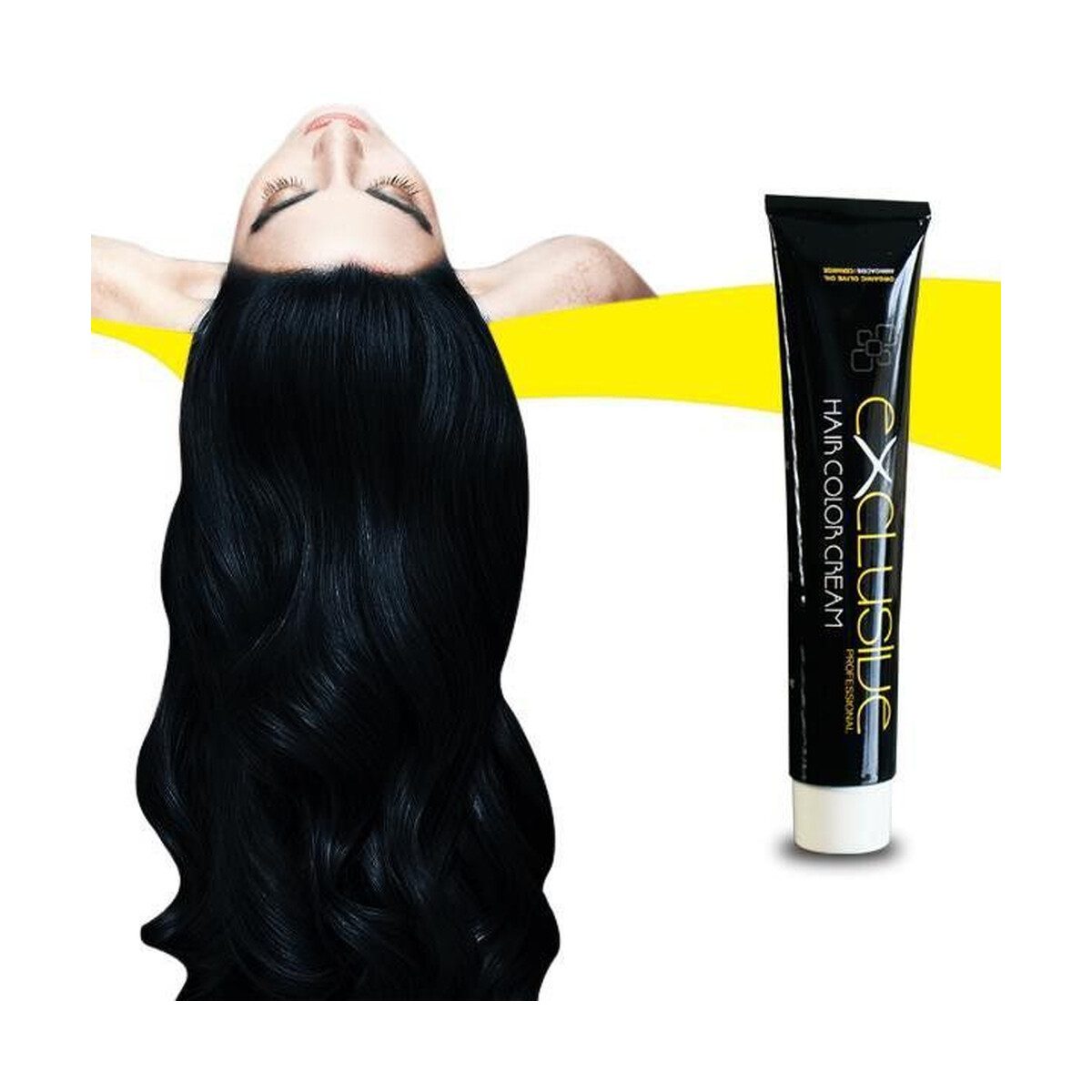 Exclusive Βαφή Μαλλιών της Mediterranean Cosmetics με Βιολογικό Λάδι Ελλιάς σε Σωληνάριο, 100ml - Image 9