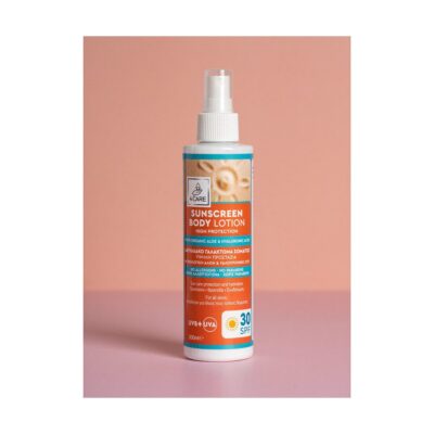 4care Αντηλιακό Γαλάκτωμα Σώματος 30SPF