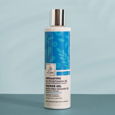 4CARE Αφρόλουτρο καθαρισμού σώματος RELAX με προβιταμίνη Β5 200ml